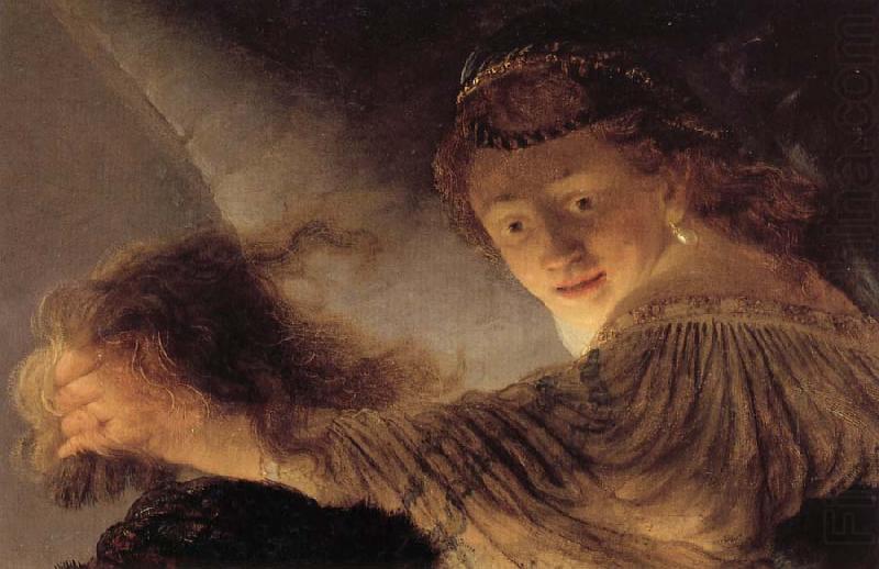 Details of the Blinding of Samson, Rembrandt van rijn